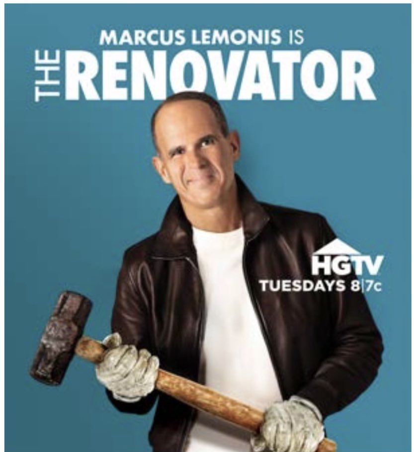 marcuslemonis's tweet image. Win a $2000 Renovation budget.. I’ll pick one winner who Retweets this #TheRenovatorHGTV … Tuesdays 8/7 central @hgtv