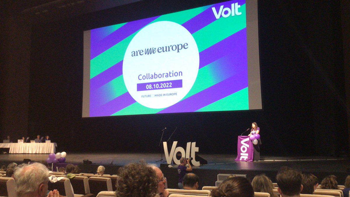 “Diversity is a fact. Inclusion is an act.” - @anna_gve 💯💜 #VoltGA #PurpleWave