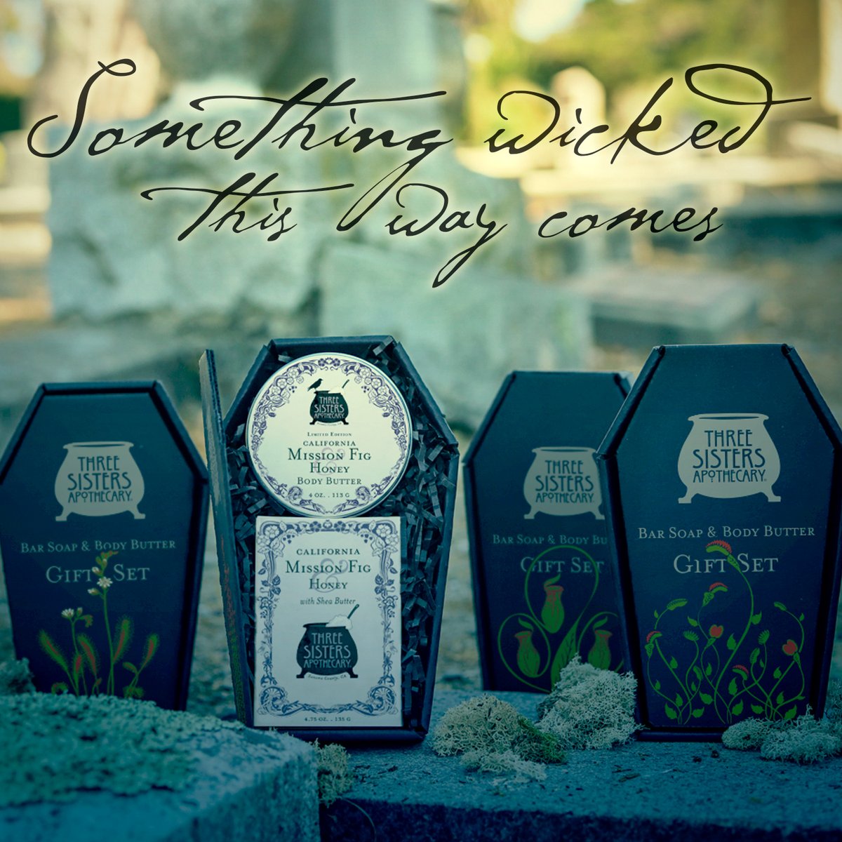 SoapCauldron's tweet photo. Looking for the perfect gift for that fall fanatic? Swing by and check out our viewing room with caskets of every size and color. 

#threesistersapothecary #batheinpeace #halloweengift #penngrove #trickortreat https://t.co/t0plTvTaJb