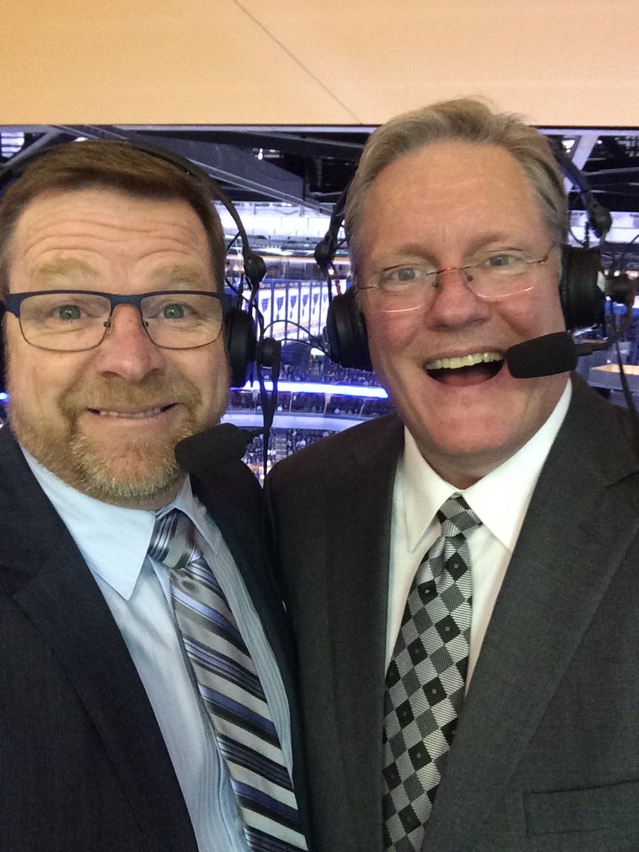 GordWilson's tweet photo. 30 years ago today we squeezed ourselves into small broadcast booth at the Civic Center to call our first, and the ⁦@Senators⁩ first game in franchise history. It’s been a heck of a run! 
⁦@PxPOttawa⁩ 
@tsn1200
#blessed https://t.co/v16XE1Zmuh