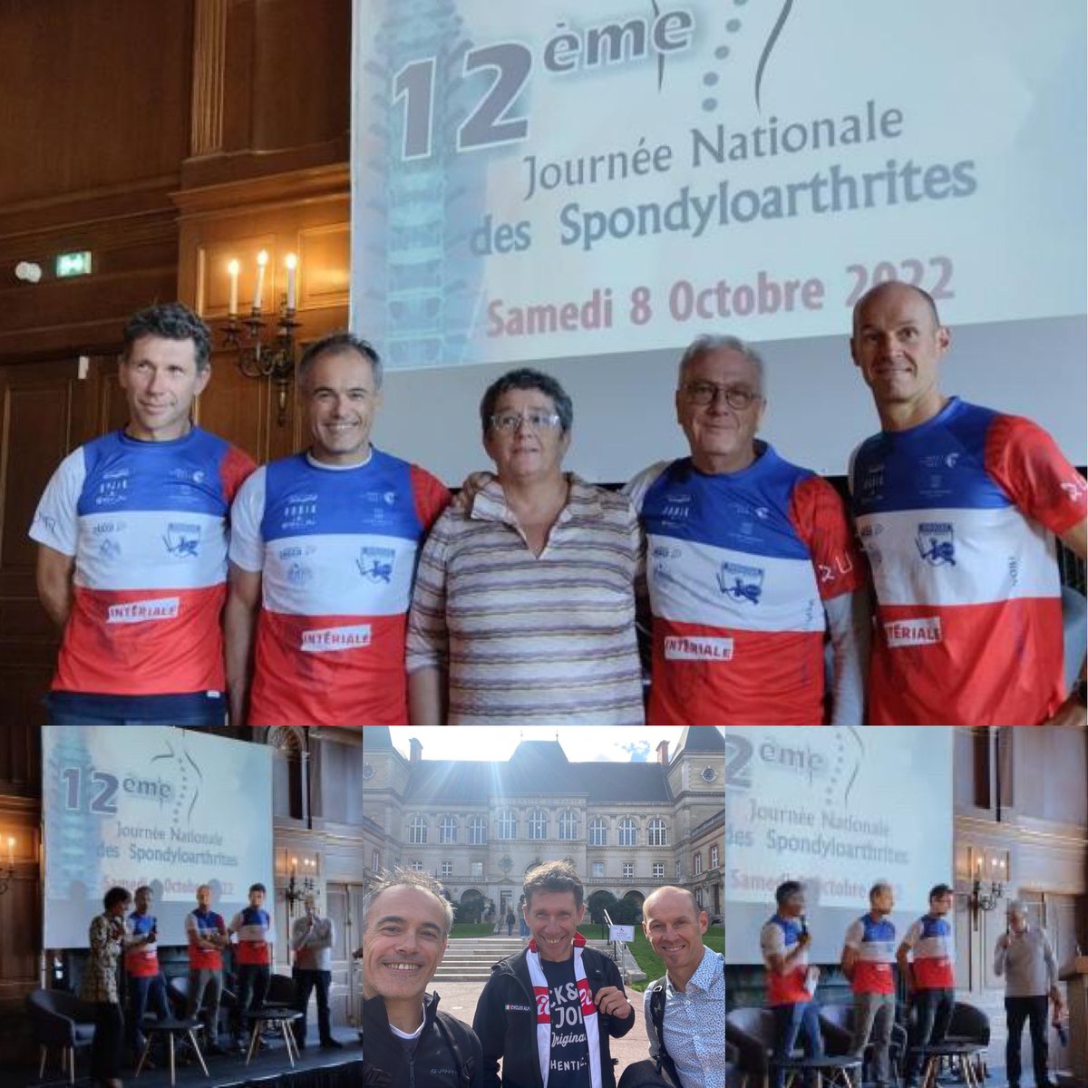 JNS #spondy avec <a href="/ACSpondyl/">Spondylarthrites - ACS-France</a> C’est un grand plaisir de participer et pouvoir échanger avec les malades. Nous sommes fiers de vous représenter et de porter vos couleurs #sport #triathlon avec <a href="/fourgon_vanreva/">VANRÊVA</a> <a href="/GroupeH2s/">Groupe Héraclès Sûreté&Securité H2S</a>  <a href="/Interiale/">INTÉRIALE Mutuelle</a> <a href="/Ecole_EBBS/">EBBS BUSINESS SCHOOL</a> <a href="/FSPN_COM/">FSPN</a>