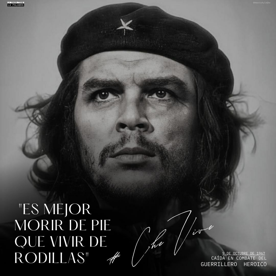 #CheVive en el corazón de todos los colaboradores internacionalistas de #Cuba #CheInternacionalista #FuerzaCuba #CubaViveEnSuHistoria <a href="/BicentenarioBo/">CDI Bicentenario</a> <a href="/cubacooperaven/">Brigada Médica Cubana en Venezuela</a> <a href="/Cubacooperabol2/">Brigada Médica 🇨🇺 Bolívar🇻🇪</a> <a href="/AdanVillavicen5/">Adan Villavicencio Guzmán</a> <a href="/altunaga_perez/">Esthet Perez altunaga</a> <a href="/DiazCanelB/">Miguel Díaz-Canel Bermúdez</a>