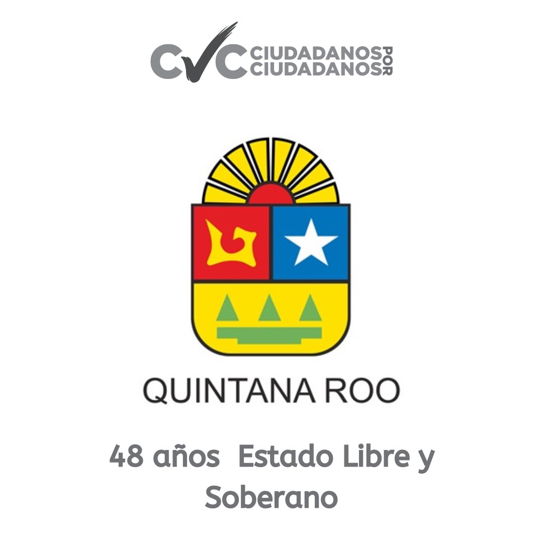 #QuintanaRoo 48 años de incorporación a la Federación como Estado Libre Soberano.Estado próspero, versátil, cosmopolita y joven, destaca su historia y belleza de fama mundial.Hoy por 1a vez Quintana Roo cuenta con una #Mujer Gobernadora <a href="/MaraLezama/">Mara Lezama</a> <a href="/josedelapena12/">Pepe de la Peña</a> <a href="/MiguelCachoa/">Miguel Cachoa Morali</a>