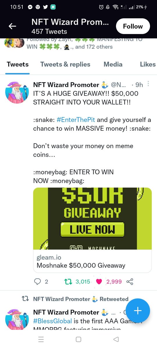 annclxvs's tweet photo. @JayTheGaHost @NFTWizzardX DONE ALL THE TASK, MANIFESTING TO WIN ! WML https://t.co/Bb500mh0xA