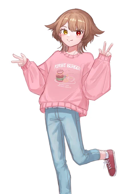 きのうGUのやつ確保したよ気が付いたら黒い服しか持ってなくて毎日喪に服してんのか??って思ったからピンク買った! 