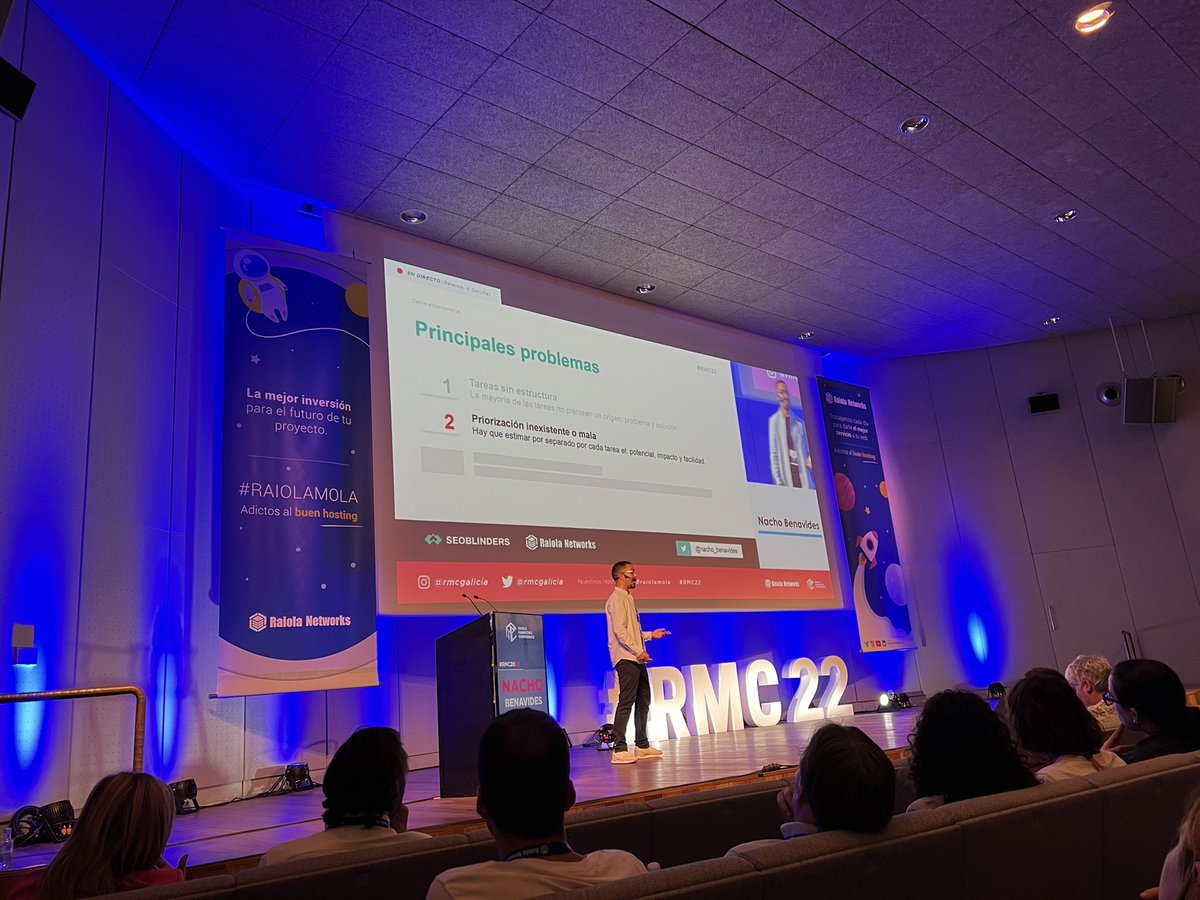 Tan importante es hacer una buena auditoría, como saber priorizar las tareas que salen de ella. Algo muy útil que muchas veces se olvida y que <a href="/nacho_benavides/">Nacho Benavides</a> nos recuerda en el #RMC22 de <a href="/RaiolaNetworks/">Raiola Networks</a>
