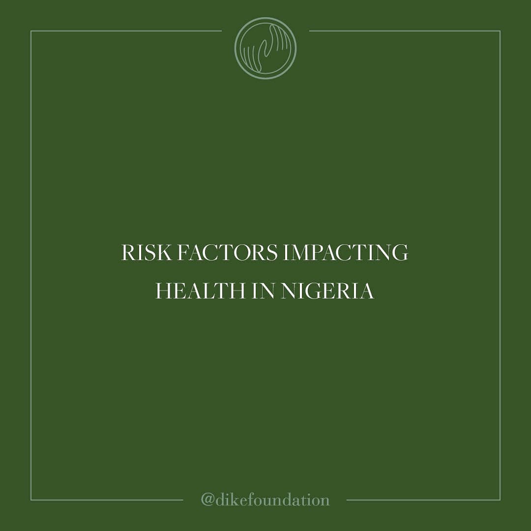 dikefoundation's tweet photo. Individual behaviors impact #health.

In #Nigeria these are the risk factors that drive the most death and disability, combined.

• Metabolic risks
• #Environmental &amp; occupational risks
• Behavioral risks

- GBD Compare 2019, Nigeria https://t.co/RXham5PIkA