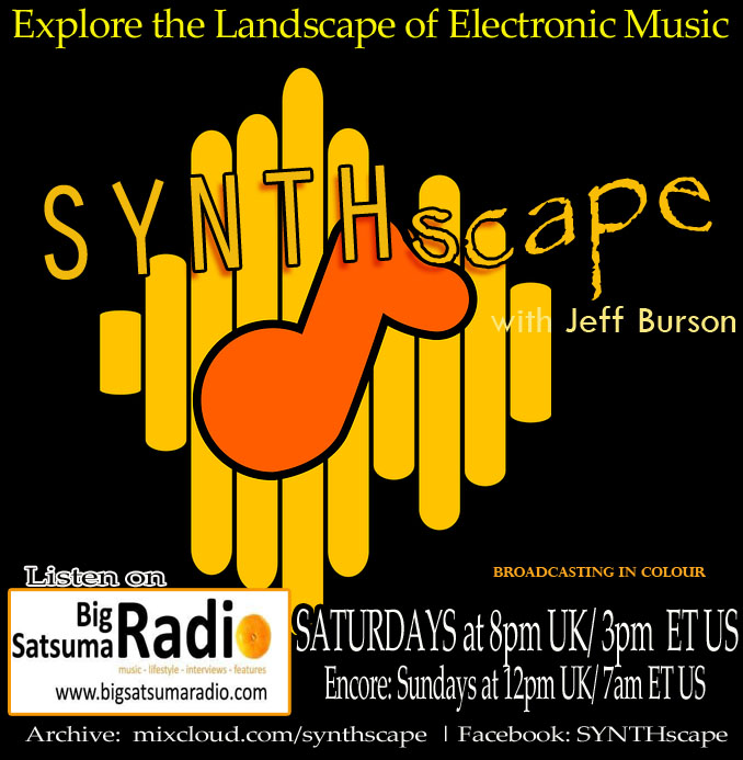 Big Satsuma Radio (@bigsatsumaradio) on Twitter photo From USA at 8pm UK, <a href="/Jeff_Burson/">Jeff Burson</a> takes over <a href="/bigsatsumaradio/">Big Satsuma Radio</a> with his <a href="/synthscaperadio/">SYNTHscape with Jeff Burson</a> show with an epic playlist. New music from @MrJamieJamal @graflexmusic with <a href="/ecpowellmusic/">Eric C. Powell Music | A new ESCAPE is coming!</a> and more. Classics from <a href="/UltravoxUK/">Ultravox</a> and Pete Shelley plus more.
Join us
bigsatsumaradio.com From USA at 8pm UK, <a href="/Jeff_Burson/">Jeff Burson</a> takes over <a href="/bigsatsumaradio/">Big Satsuma Radio</a> with his <a href="/synthscaperadio/">SYNTHscape with Jeff Burson</a> show with an epic playlist. New music from @MrJamieJamal @graflexmusic with <a href="/ecpowellmusic/">Eric C. Powell Music | A new ESCAPE is coming!</a> and more. Classics from <a href="/UltravoxUK/">Ultravox</a> and Pete Shelley plus more.
Join us
bigsatsumaradio.com