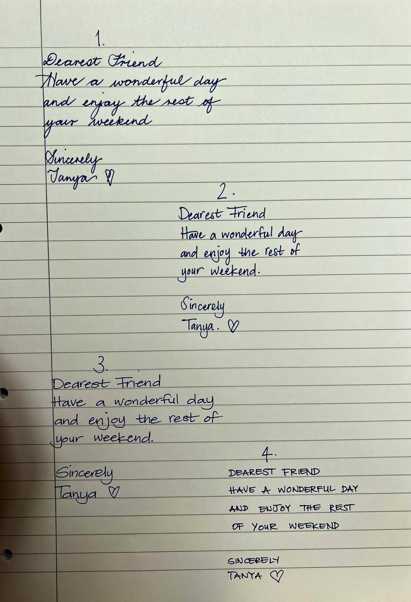 tanyajunghans's tweet photo. Which one should I make my default handwriting? https://t.co/Qu4cqSZjjF