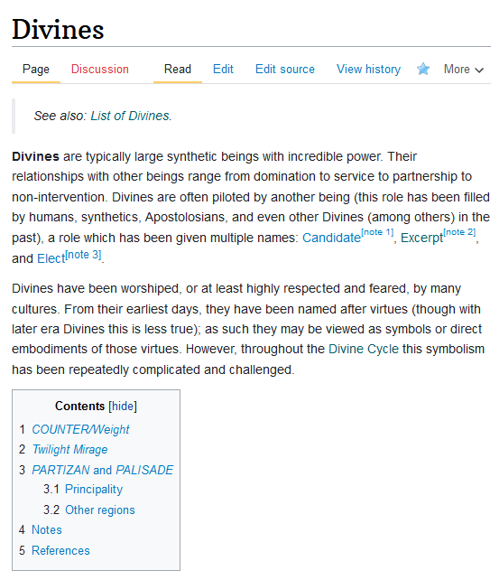 fattwiki's tweet photo. featured page: our Divines page has gotten some updates and proper spoiler warnings!
https://t.co/cdJIADIRHx https://t.co/hcapkoa2l9