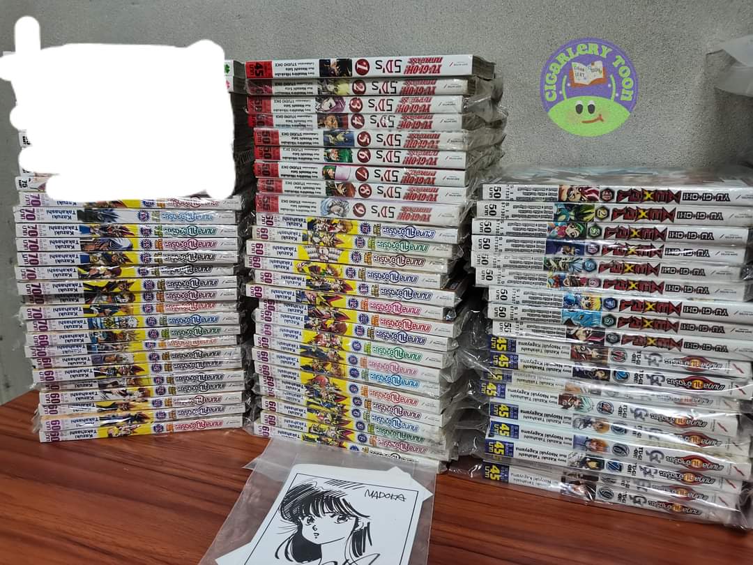 cigarlery's tweet photo. ปล่อยครับ 😁
1.ยูกิ ครบ แบบหลายๆภาคไปเลย -​ 2500
ภาคแรกขาด 35 36 
2.hxh สันขาวล้วน พิมพ์บาง แรร์ สภาพบ้าน ขาด 31 32 34  -​ 2600 
3.เฮียวกะ LN เล่ม 1-5 ขาดเล่ม 4 สภาพบ้านสวย  -​ 1400
4. นิทราสยอง 2 เล่มจบ -​ 300 
#ตลาดนัดมังงะ #หนังสือการ์ตูน #มังงะ #ตลาดนัดhxh #ตลาดนัดฮันเตอร์ https://t.co/qQ9OUXLPMb