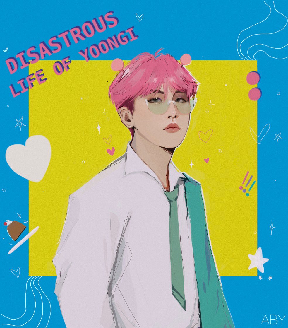 Yoongi as Saiki K #btsfanart