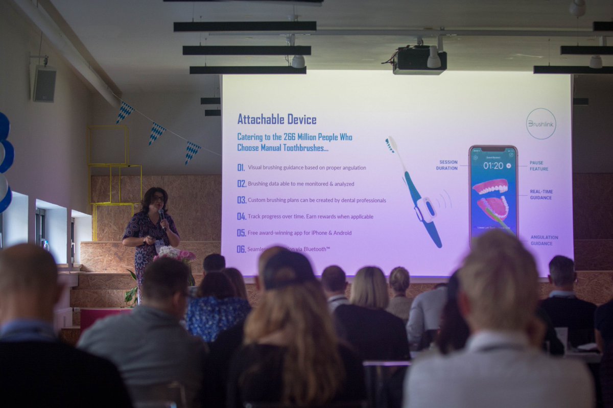 brushlink's tweet image. @brushlink presentation at #plugandplaymunich #insuretech in Sep 2022.