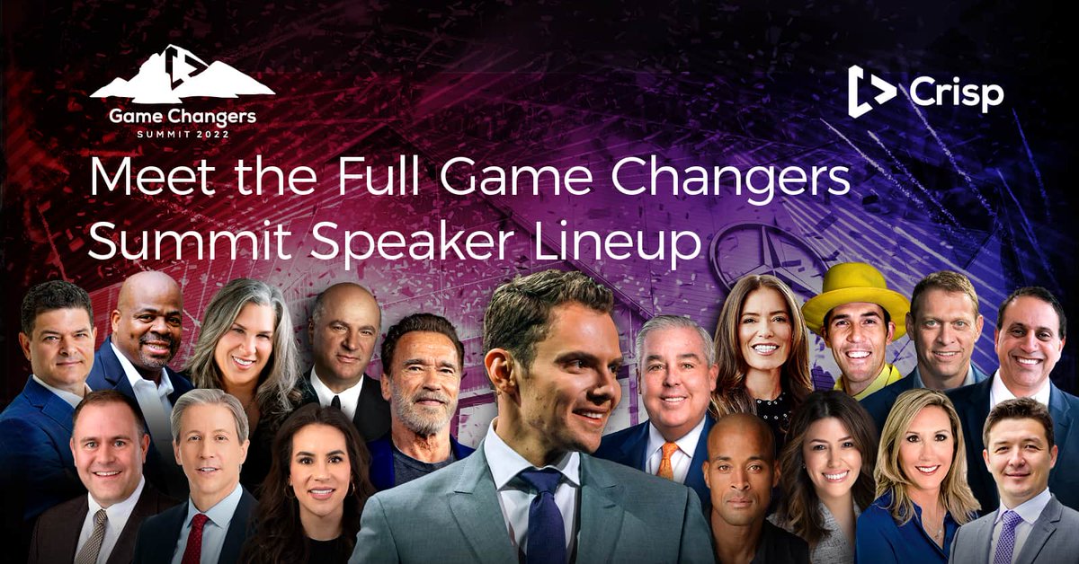 Crisp (@crispgrowth) on Twitter photo We're properly introducing you to the Summit's complete lineup of legendary speakers, such as <a href="/Schwarzenegger/">Arnold</a>, <a href="/davidgoggins/">David Goggins</a>, <a href="/CyWakeman/">Cy Wakeman</a>, and SO many more. Get ready to have your mind blown only at the #1 Law Firm Growth Conference on Earth! bit.ly/3DnnRnC We're properly introducing you to the Summit's complete lineup of legendary speakers, such as <a href="/Schwarzenegger/">Arnold</a>, <a href="/davidgoggins/">David Goggins</a>, <a href="/CyWakeman/">Cy Wakeman</a>, and SO many more. Get ready to have your mind blown only at the #1 Law Firm Growth Conference on Earth! bit.ly/3DnnRnC