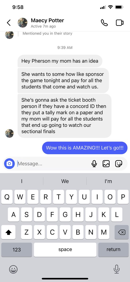 CoachPherson's tweet photo. WOW! Not surprised at all! Our amazing parents for our @ConcordGirls want YOU to BE AT THE GAME! Goshen 2pm come support our girls at the CHAMPIONSHIP GAME! Bring your ID & they will take care of you! Support our Girls! #GetToTheGame #ChampionshipFocus @MinutemenCHS @cminutemen https://t.co/rc5RyZCuGn