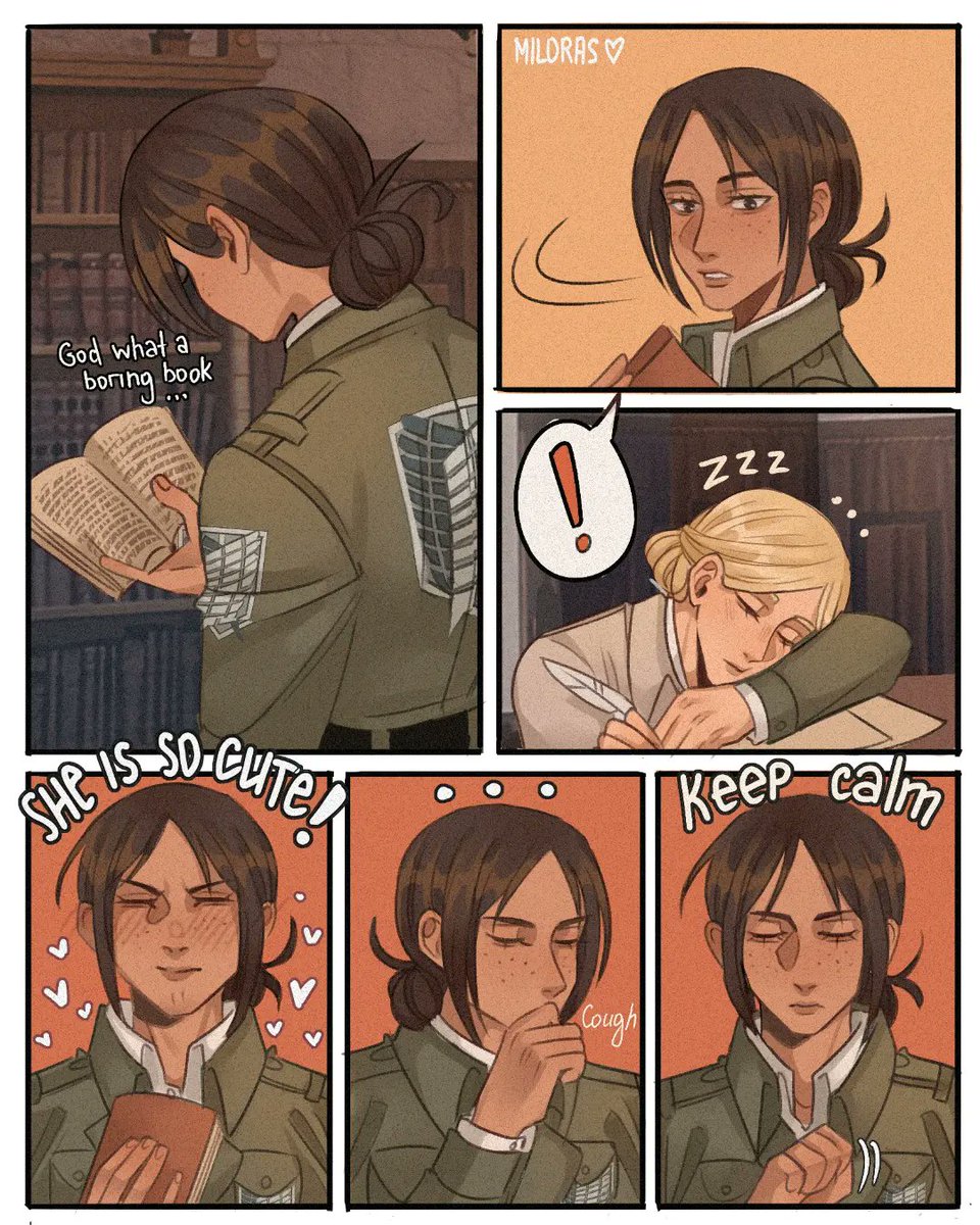 AngryMiloras's tweet photo. The late night 🌃 [1/2]
.
#AttackOnTitan #eruri #ymihisu https://t.co/kOHUNdrRDz