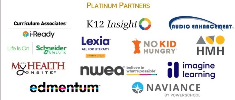 PublicSchoolSup's tweet photo. Shout out to FADSS 2022 - 2023 Platinum Partners!

TY for your year-round support of #FADSS, Florida superintendents and FL public schools!❤️ https://t.co/cwyECPKWMq