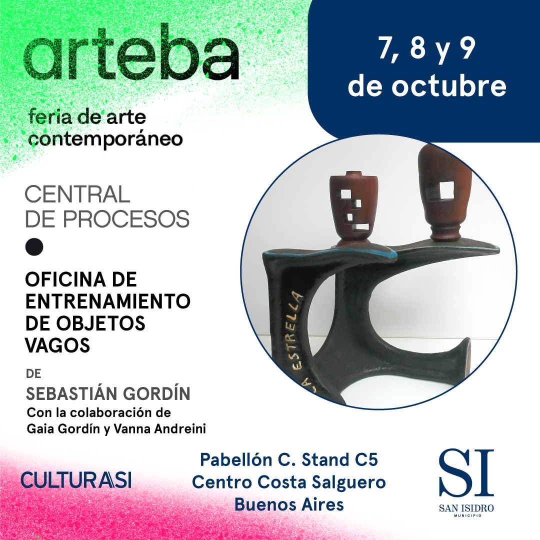 Cultura_SI's tweet photo. #HOY 👉Te esperamos en @arteBA con Central de Procesos y un acercamiento lúdico y poético a la obra del artista Sebastián Gordín.
¡Te esperamos!
📆 7, 8 y 9 de octubre
👉Pabellón C. Stand C5
📍Centro Costa Salguero, Ciudad de Buenos Aires.
.
.
.
#ArteSI #ArteBA
@SanIsidroGob https://t.co/HOMZT9l52t