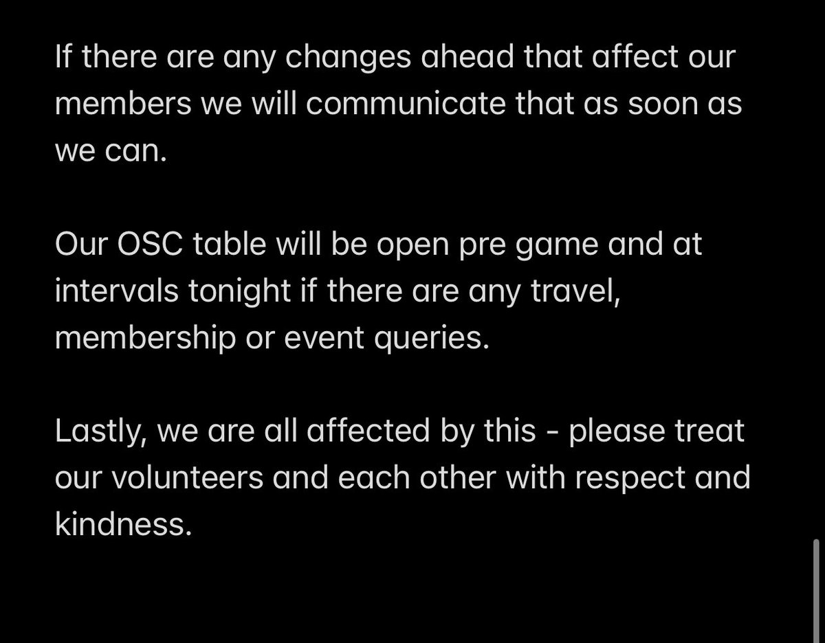 ClanOSC's tweet image. A statement from @ClanOSC Committee 💜