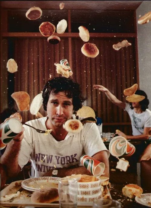 A very happy 79th birthday to Chevy Chase. Photograph c.1970. 
