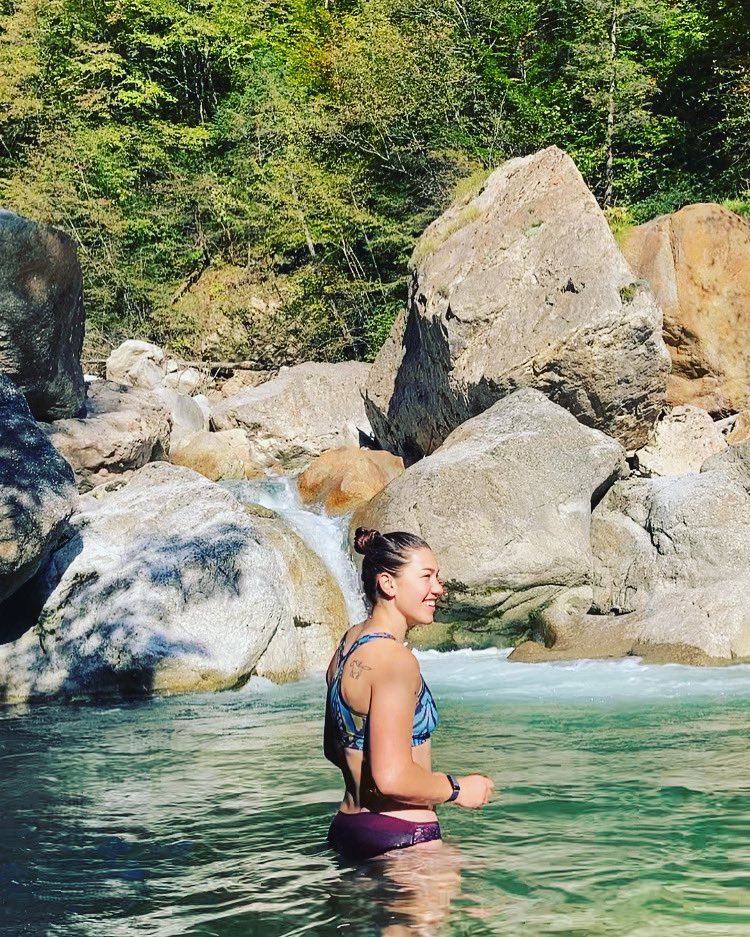 One last dip in 🇸🇮 water (and sun) before heading to the indoor slalom fridge!

Hvala za vse, Slovenija. Moja dežela. RTM <3