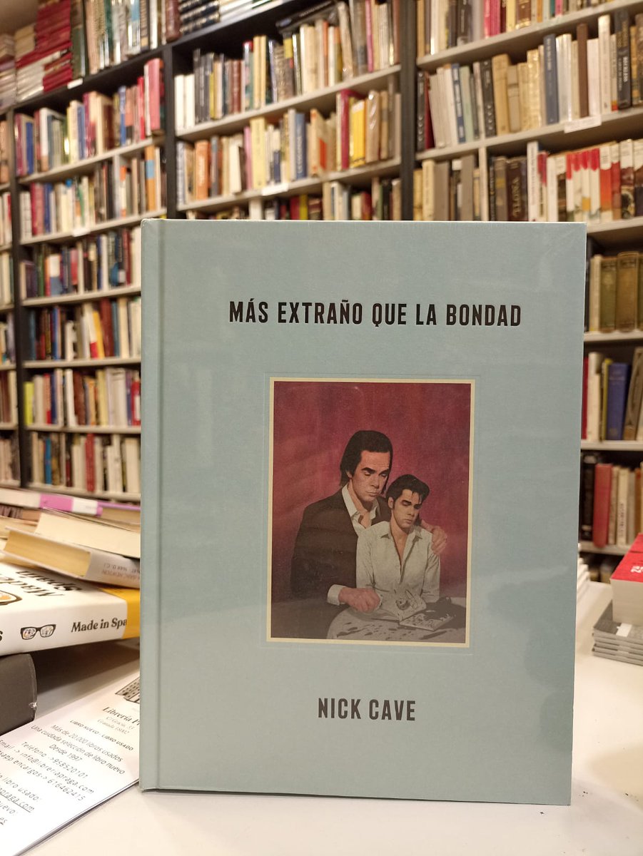 libreriapraga's tweet photo. Diario íntimo visual y escrito, un viaje al universo creativo de uno de los músicos más grandes y singulares de nuestro tiempo

👉https://t.co/wu4dTmzpNo

#NickCave
#diario
#librería
#mislibrosenlibrerías
#alphadecay
#Granada https://t.co/x4rn9n5yUk