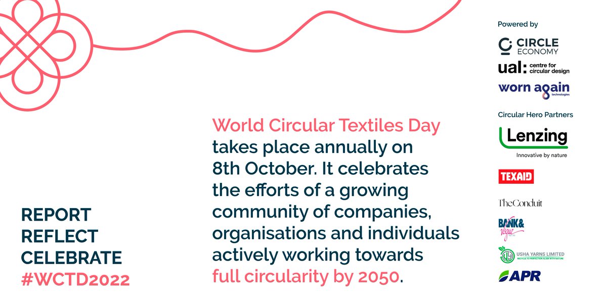 Happy #WCTD2022! We're proud to share that SHEIN is a signatory to #WorldCircularTextilesDay and we are excited to join this dynamic community in the movement toward a fully circular textile industry by 2050. Visit worldcirculartextilesday.com to find out more information.