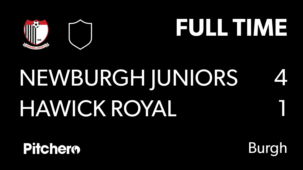 FULL TIME: Newburgh Juniors 4 - 1 Hawick Royal Albert
#NEWHAW #Pitchero
newburghjfc.com/teams/258644/m…
