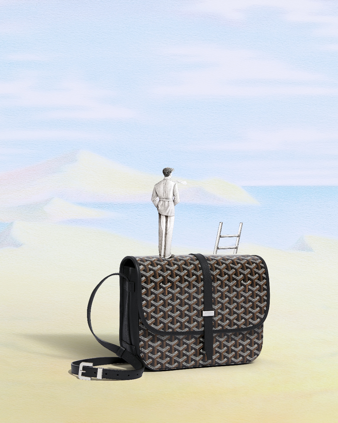 GoyardOfficial on X: REVERIES OF THE GOYARD WALKER A dandy, a