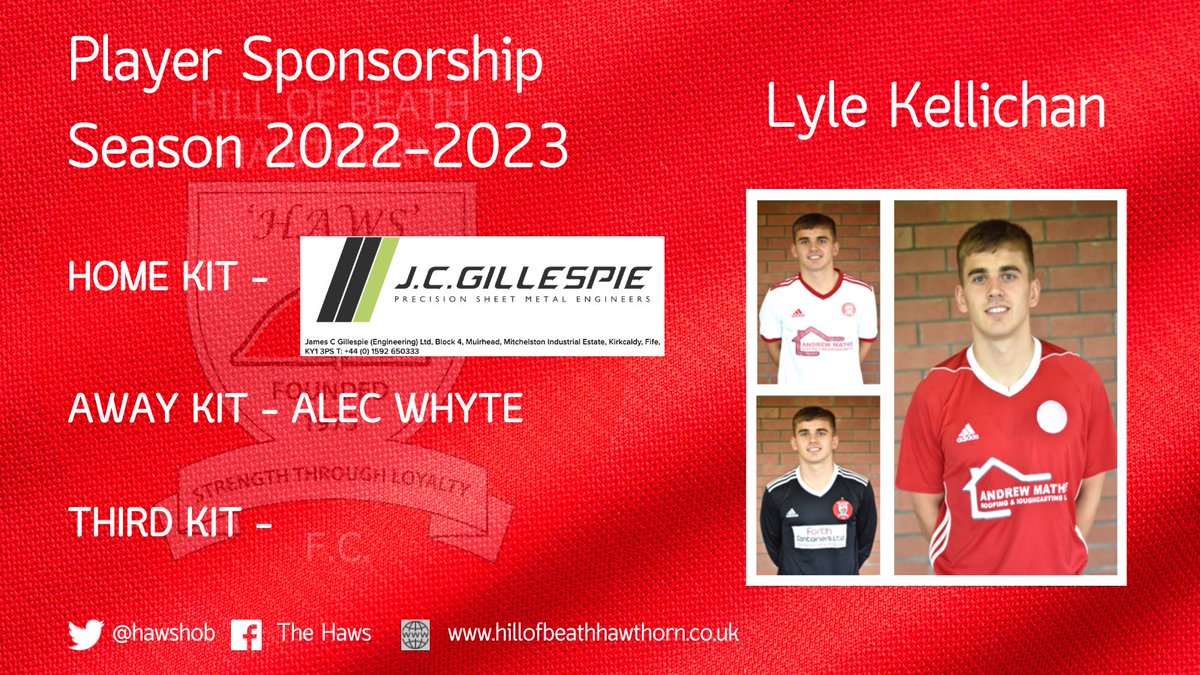 East of Scotland League Premier Division
Hill of Beath Hawthorn F.C. v Blackburn Utd
<a href="/hawshob/">Hill of Beath Hawthorn FC</a>  6 - <a href="/BlackburnUnited/">Blackburn United Football Club</a> 1
FULL TIME
HAWS MOTM Lyle Kellichan
<a href="/CentralTaxisEd/">Central Taxis Edin</a> <a href="/EastScotlandFA/">East of Scotland Football League</a>