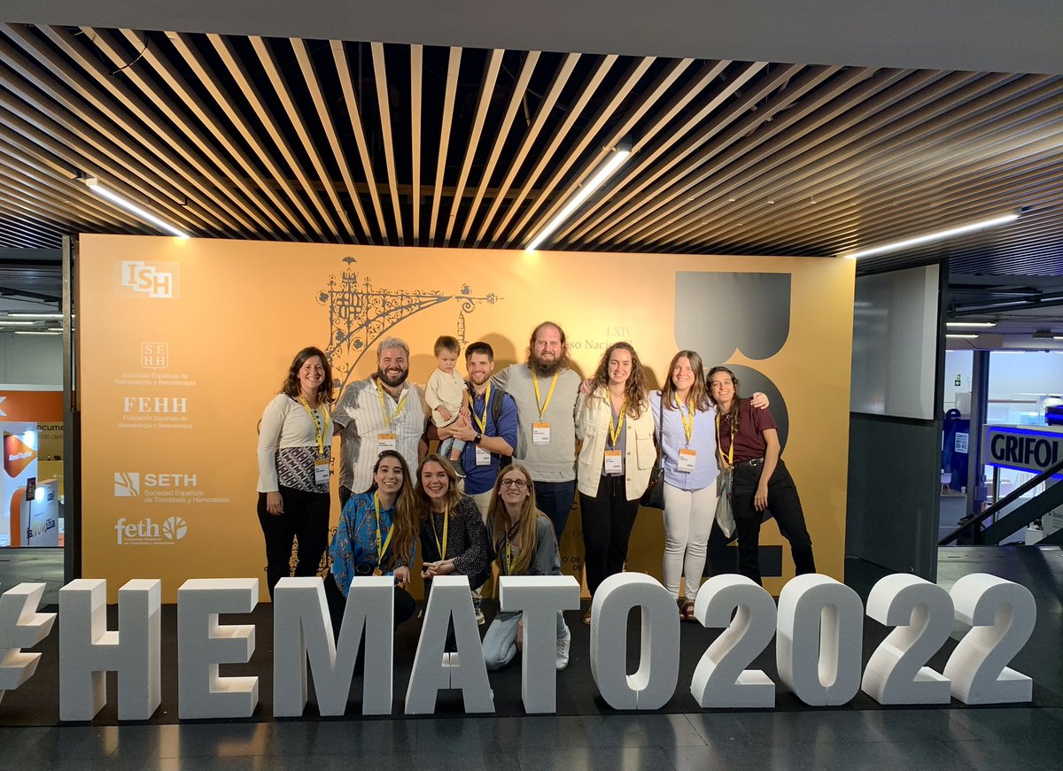Les generacions més joves de <a href="/HematoCanRuti/">Hematologia ICO Badalona - Germans Trias i Pujol</a> ens acomiadem del Congrés Nacional de la <a href="/sehh_es/">@sehh_es</a> <a href="/SETH__Oficial/">SETH Trombosis y Hemostasia</a>