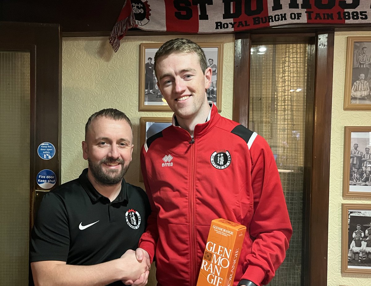 StDuthusFC's tweet photo. Today’s Man of the Match was penalty saving hero Johnny Allan. https://t.co/dH20Xixqhu