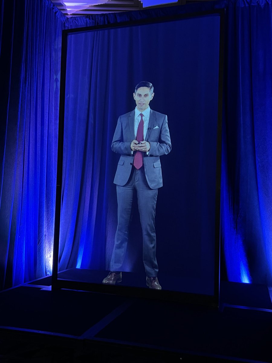 ⁦<a href="/SukhNijjer/">Sukh Nijjer</a>⁩ presenting holographically from the UK to California on coronary physiology in serial vs discrete lesions 

#precisionPCI2022

⁦<a href="/rallamee/">Rasha Al-Lamee</a>⁩ ⁦<a href="/ESHLOF/">Evan Shlofmitz</a>⁩