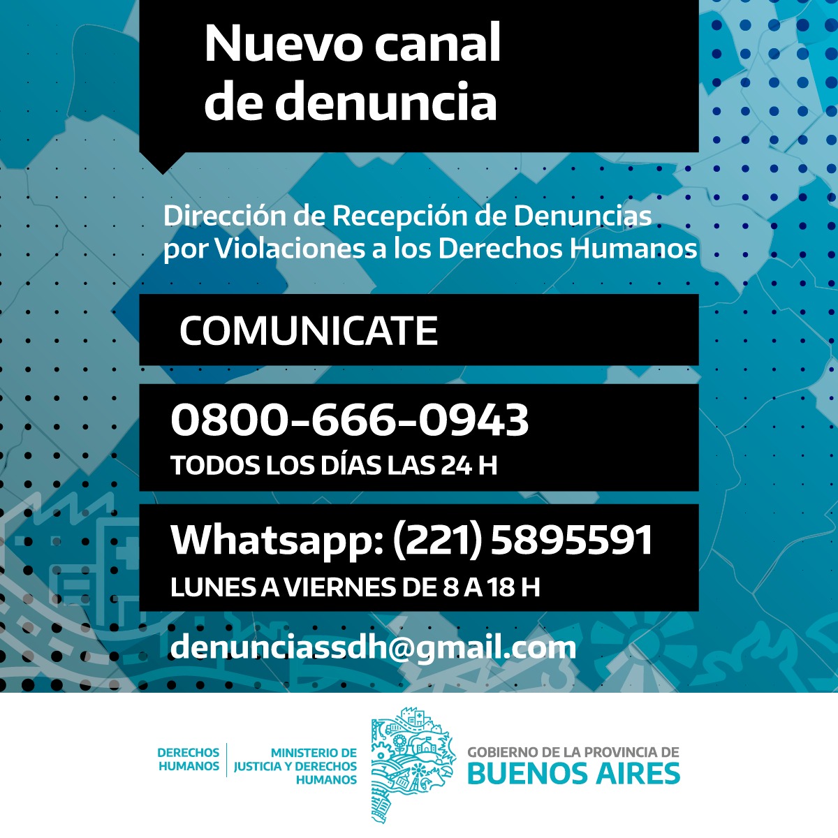 subcoddhhcge's tweet image. ➡️Si sufriste o presenciaste hechos de violencia policial el día jueves 6 de octubre en la cancha del Club de Gimnasia y Esgrima La Plata, comunicate 📞 con la Subsecretaría de DDHH de la Provincia 

#GELP #CGE