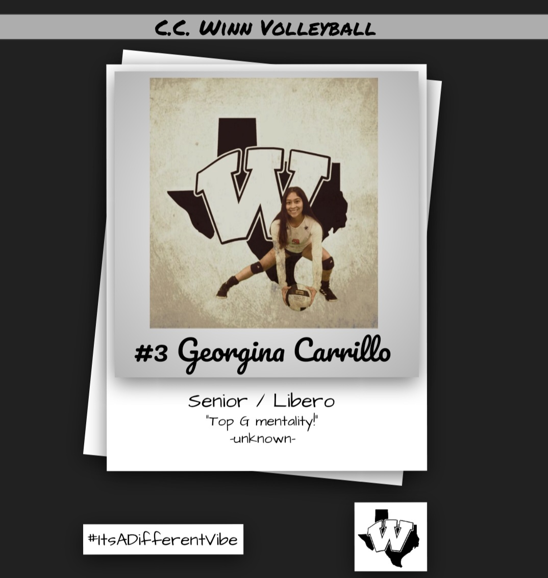 CoachMavErod's tweet photo. 🏐 SENIOR SPOTLIGHT 🏐 
Georgina Carrillo

FAVORITE CLASS:
-Athletics, I get to focus and work on my skills.
WHAT ADVICE DO YOU HAVE FOR FRESHMAN:
-Be a leader to yourself and your teammates, it will bring you out of your shell with confidence and passion.
#ItsADifferentVibe https://t.co/fxum8VU9Fj