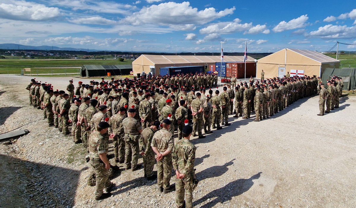First Fusiliers can adapt to any environment at a moments notice. From training armoured warfare to deploying on stabilisation operations in Kosovo. We always remain flexible and ready for a challenge. RSOI complete and ready for operations with our KFOR partners.

#KFOR #NATO