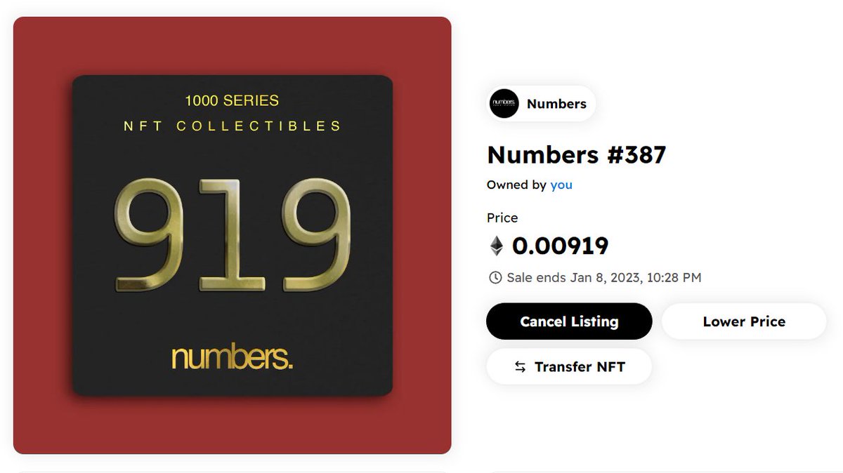 <a href="/999numbers/">Numbers. NFT ║ SOLD OUT !!!!!!!</a> 919
stratosnft.io/asset/0x95AcC7…