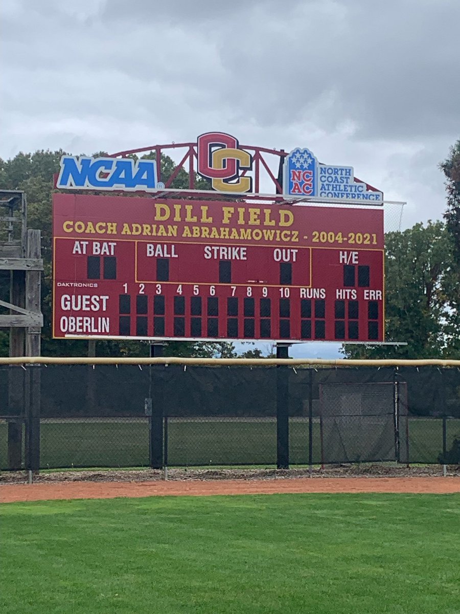 Oberlin Baseball tweet media