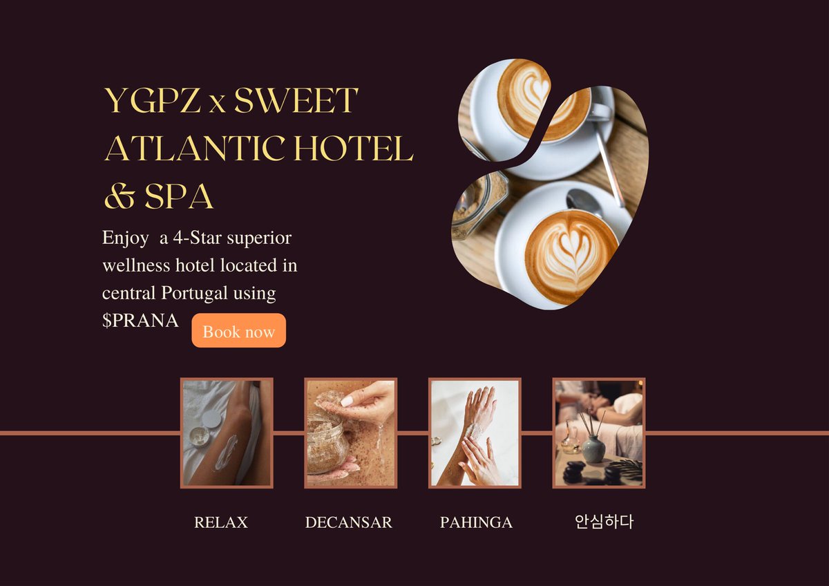 🧘<a href="/Yogapetz/">Yogapetz</a> x Sweet Atlantic Hotel &amp; Spa♨️

Making posters about the Utility and benefits of being a YGPZ holder to promote our fam!!
Eloy can be flexible for the sake of our Community 

<a href="/Kakarot_F23/">Kakarot ❤️ WELL3 🌈</a> <a href="/AmberMetaNFT/">Amber</a> <a href="/yhopak1/">manager</a> <a href="/keung/">Keungz</a> @titiktemukoya <a href="/titikmulainft/">titikmulai</a> 
#YGPZ #YGPZPoster