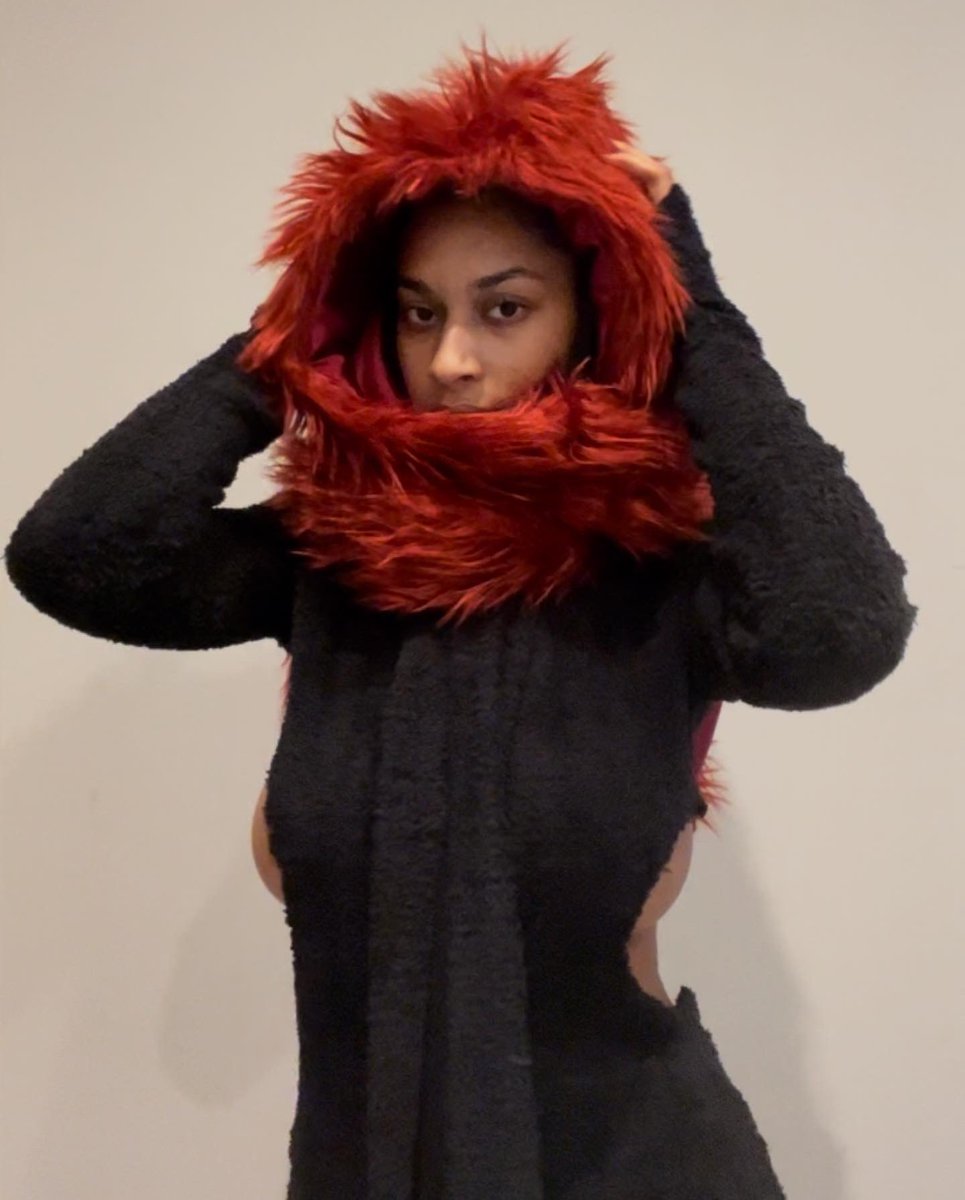 insigniamsa's tweet photo. ‘Husky’ Hoods available 10/9 🖤Handmade to order https://t.co/oRehdiSeLt