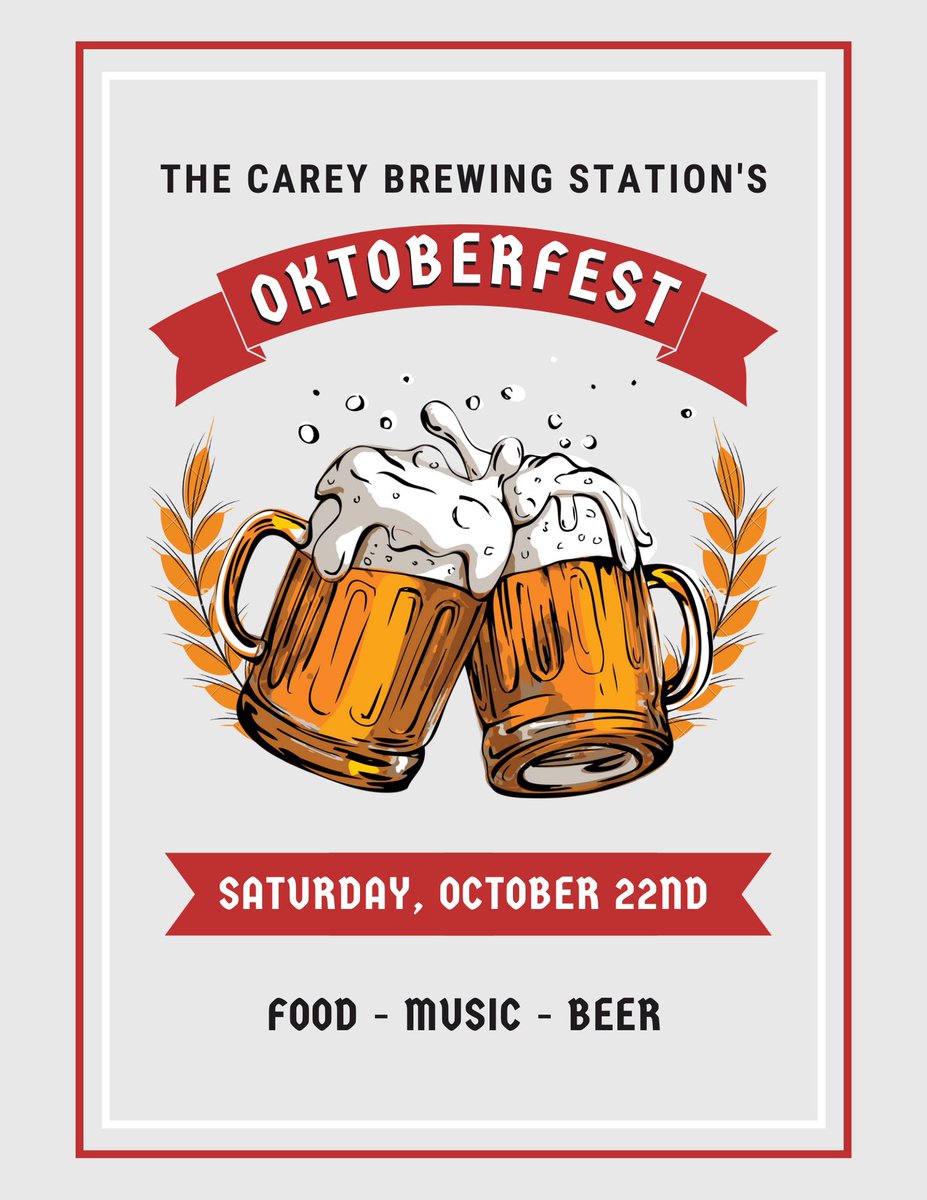 CareyBrewing's tweet photo. Happy ”Football &amp; Beers” Saturday from The Carey Brewing Station!
OSU travels to MSU @ 4:00
Wailing Onion Food Truck @ 5:00
NUAUDIO Band @ 8:30
Join us today for locally sourced Ohio Craft Beer! Stouts &amp; Wet Hopped options on tap! https://t.co/Orj9FsMC5F