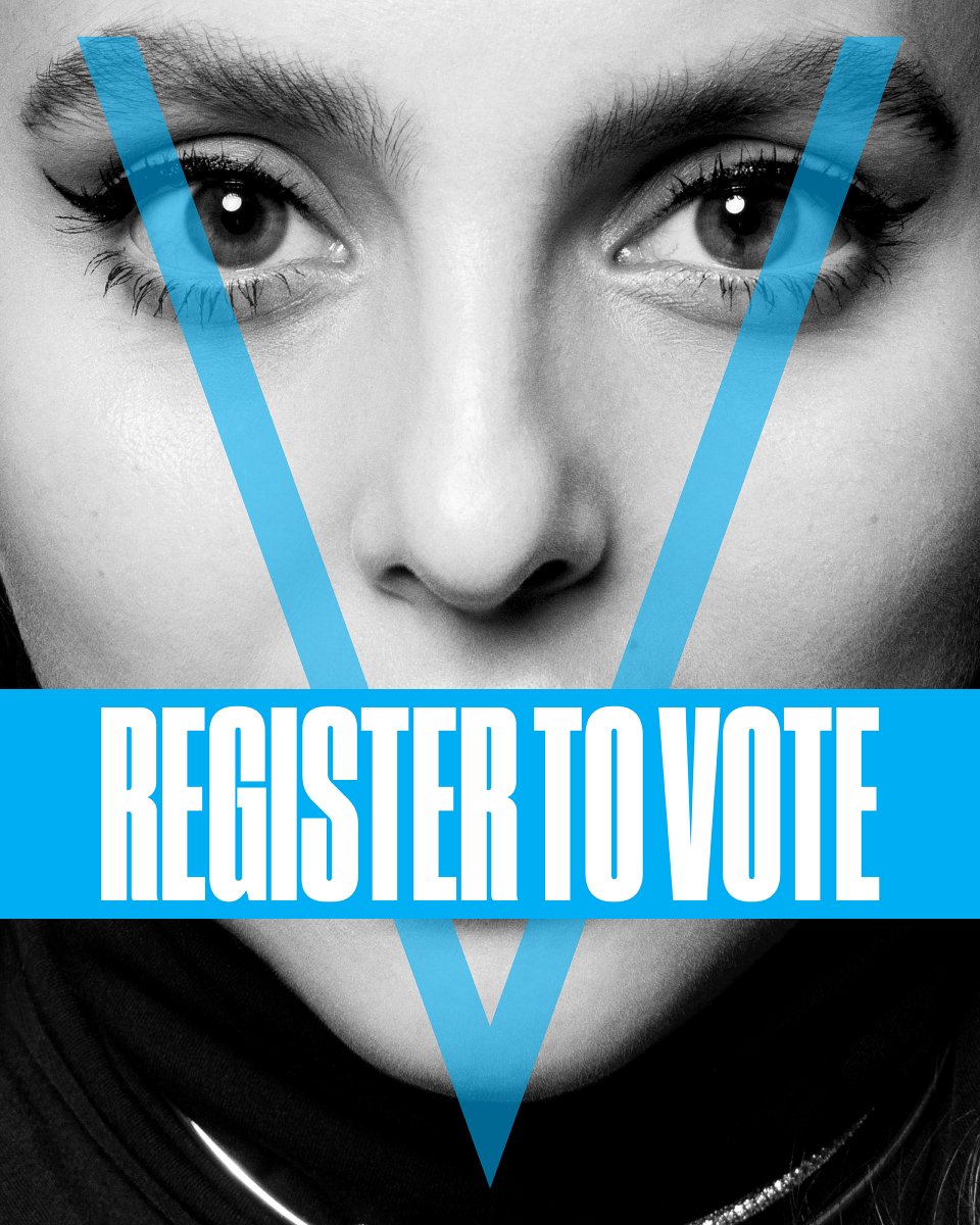 🇺🇸 'V IS FOR VOTE' returns with @inezandvinoodh & #JusticeEnvironment’s @itsSaadAmer to remind YOU to register now! #BeanieFeldstein: “Voting is VITAL. Voting is ESSENTIAL. Voting is FUNDAMENTAL. There is nothing more important than using the power [to] vote to demand action.'
