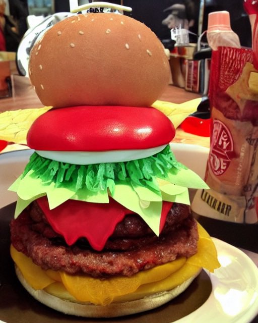 candall's tweet photo. “Hamburger Devil”
Made with @get_starryai https://t.co/C5rvLczrM4