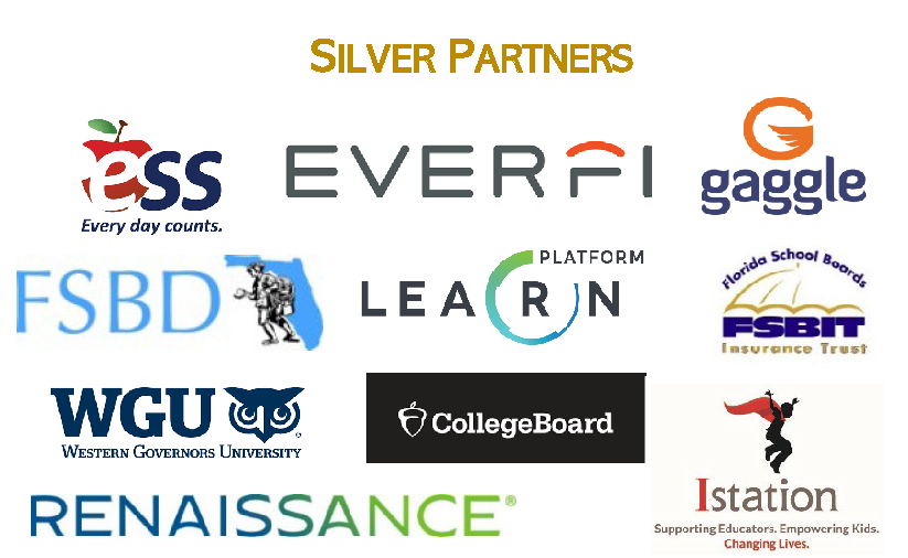 PublicSchoolSup's tweet photo. Shout out to FADSS 2022 - 2023 Silver Partners!

Thank you for your companies year-round support of #FADSS, Florida superintendents and FL public schools!❤️ https://t.co/sk6lkl3hoP