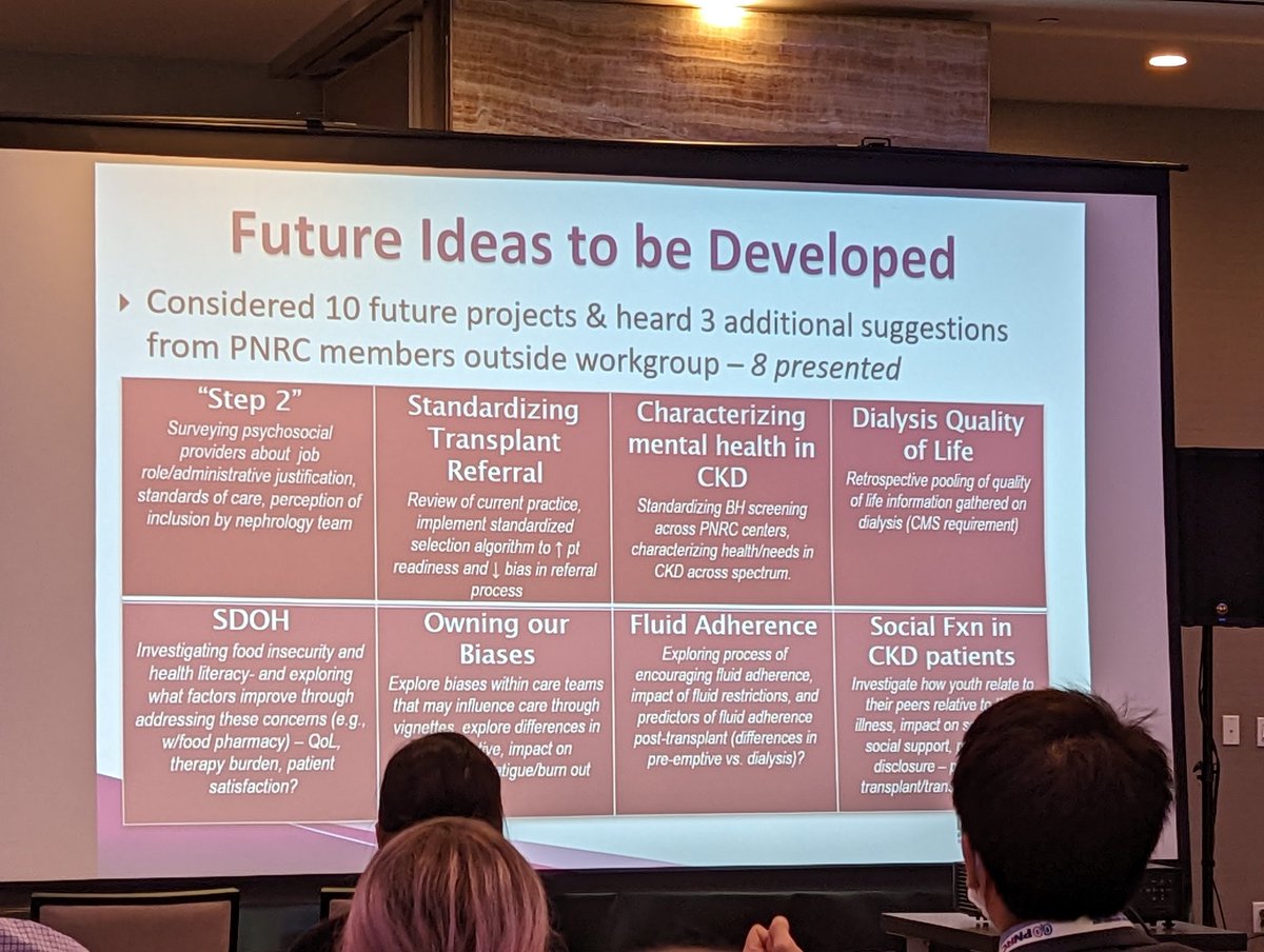 Stephen J Molitor, PhD (@docmolitorphd) on Twitter photo Eight (!) innovative ideas coming out of the first psychosocial working group meeting at #PNRCFall22. Do any of these ideas call to you? Do you have your own you want to share? Consider joining <a href="/thePNRC/">Pediatric Nephrology Research Consortium</a>! Get in touch with <a href="/DrDaw_NephPsych/">Anne Dawson, Ph.D.</a> or <a href="/DrJuliaLaMotte/">Julia LaMotte, PhD</a> to learn more Eight (!) innovative ideas coming out of the first psychosocial working group meeting at #PNRCFall22. Do any of these ideas call to you? Do you have your own you want to share? Consider joining <a href="/thePNRC/">Pediatric Nephrology Research Consortium</a>! Get in touch with <a href="/DrDaw_NephPsych/">Anne Dawson, Ph.D.</a> or <a href="/DrJuliaLaMotte/">Julia LaMotte, PhD</a> to learn more