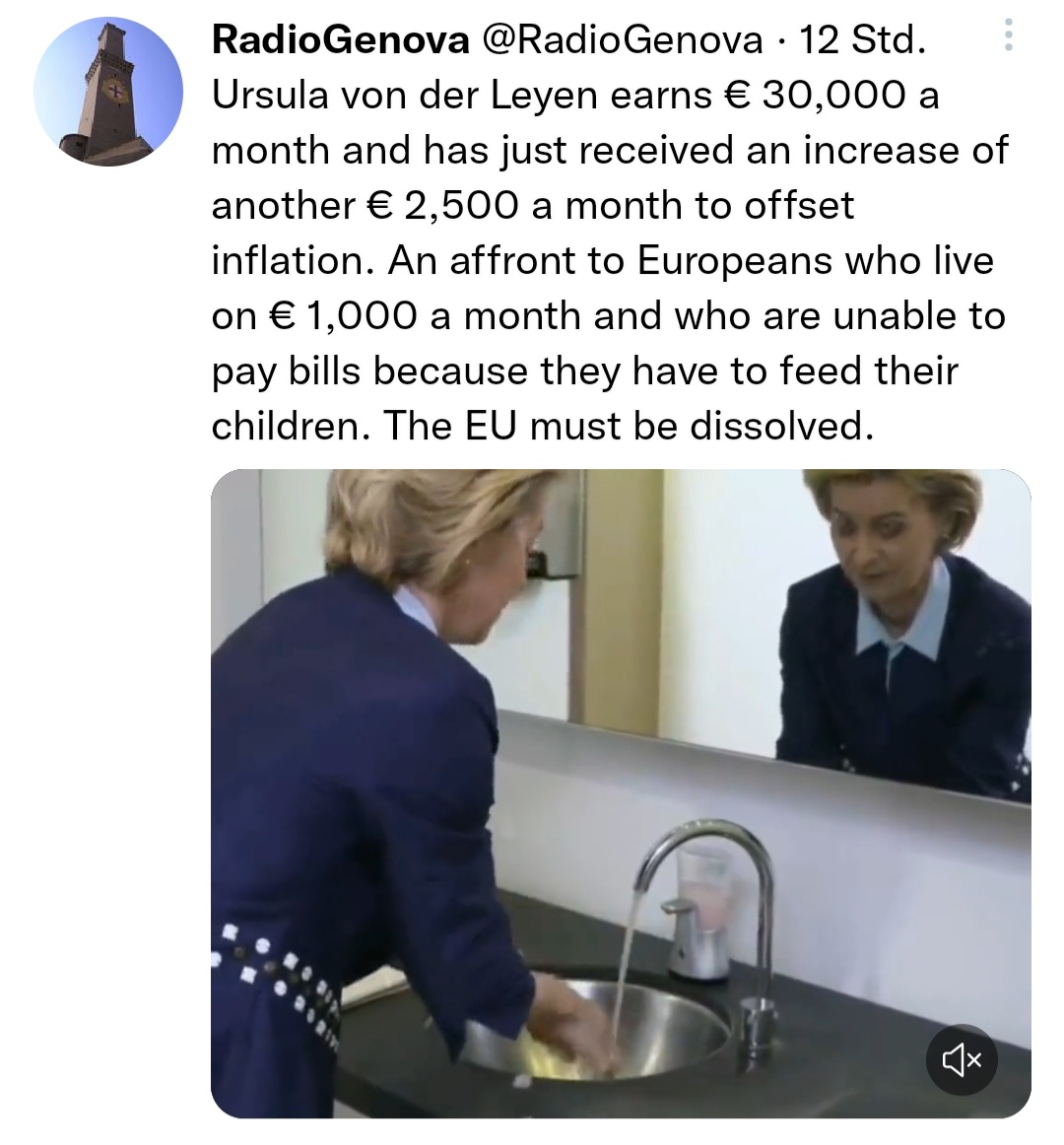 Stan28458362's tweet photo. @EU_Commission @vonderleyen They don't give a fu* about our cost of living.. https://t.co/2aQgbQ5pku