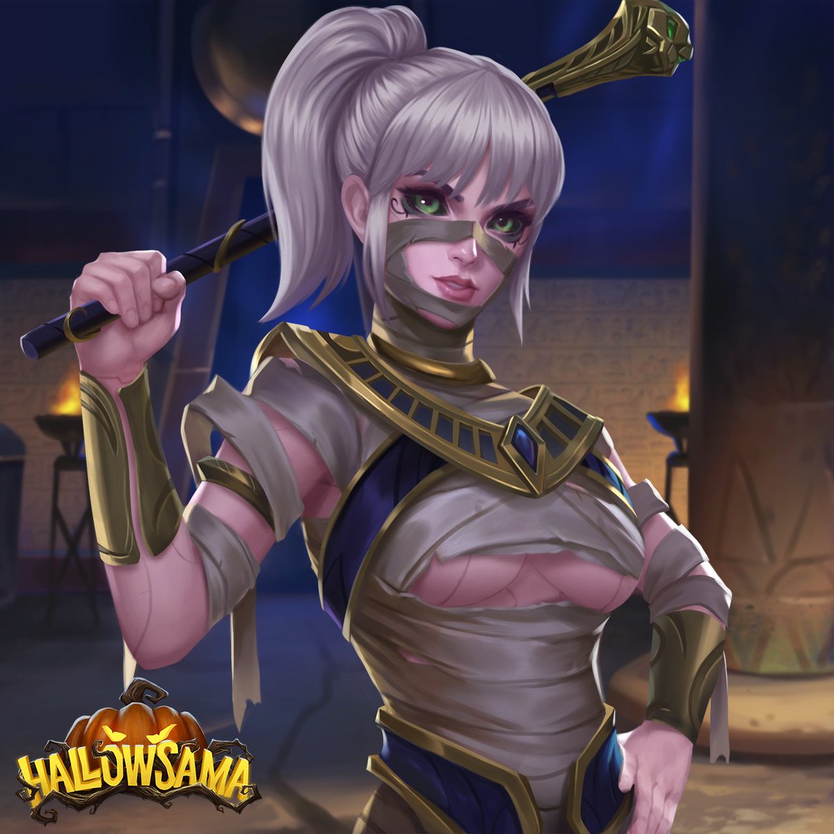 Today the <a href="/ExosamaNFT/">Exosama</a> collection is officially being integrated into our Multiverse Bridge. 

Time for the fun to start.

Hallowsama starts on Sunday 16th of October. Bring your EXOs into the Metaverse and earn equipable NFT costumes, backgrounds and more.

More info to come 🎃👻
