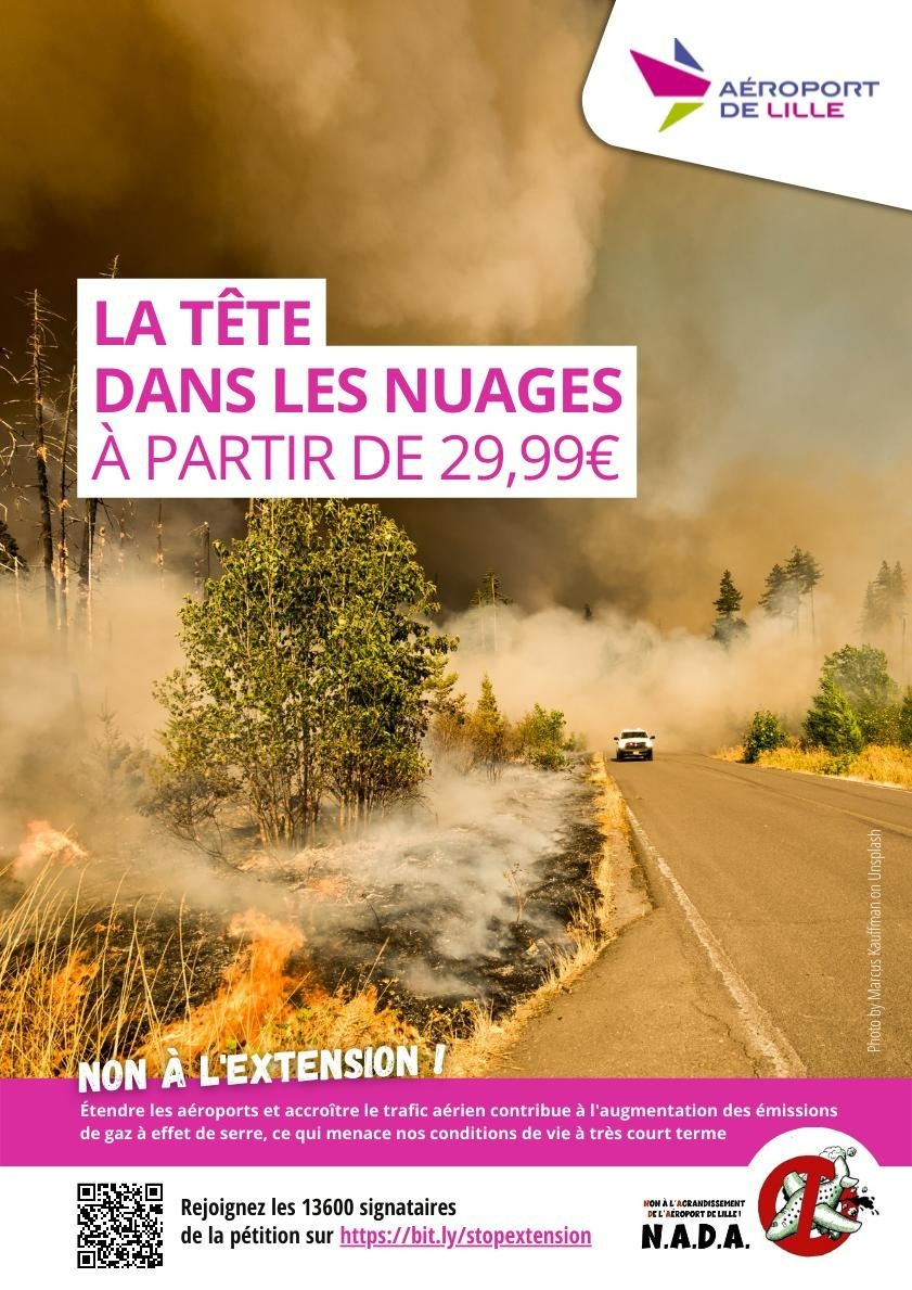 Sympa cette nouvelle campagne pour des voyages en avion, à des prix imbattables ET réels !
<a href="/NADALille/">NADA Lille / @nadalille@mastouille.fr</a>