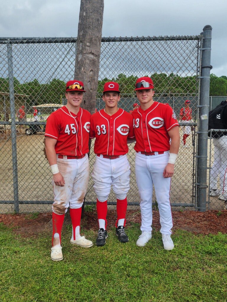 3 more guys representing down in the best tournament in the world!! <a href="/RedsScoutTeam/">Cincinnati Reds Scout Team</a> <a href="/BakesBrayden/">Brayden Bakes</a> <a href="/bakes_ryan/">Ryan Bakes</a> <a href="/j__nelson2525/">JR Nelson</a>