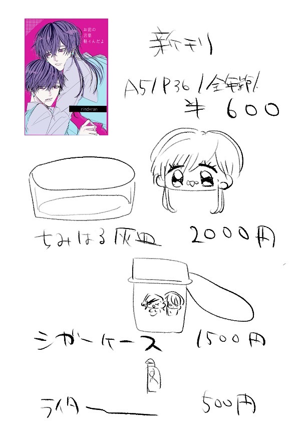 あしたのおしながき 